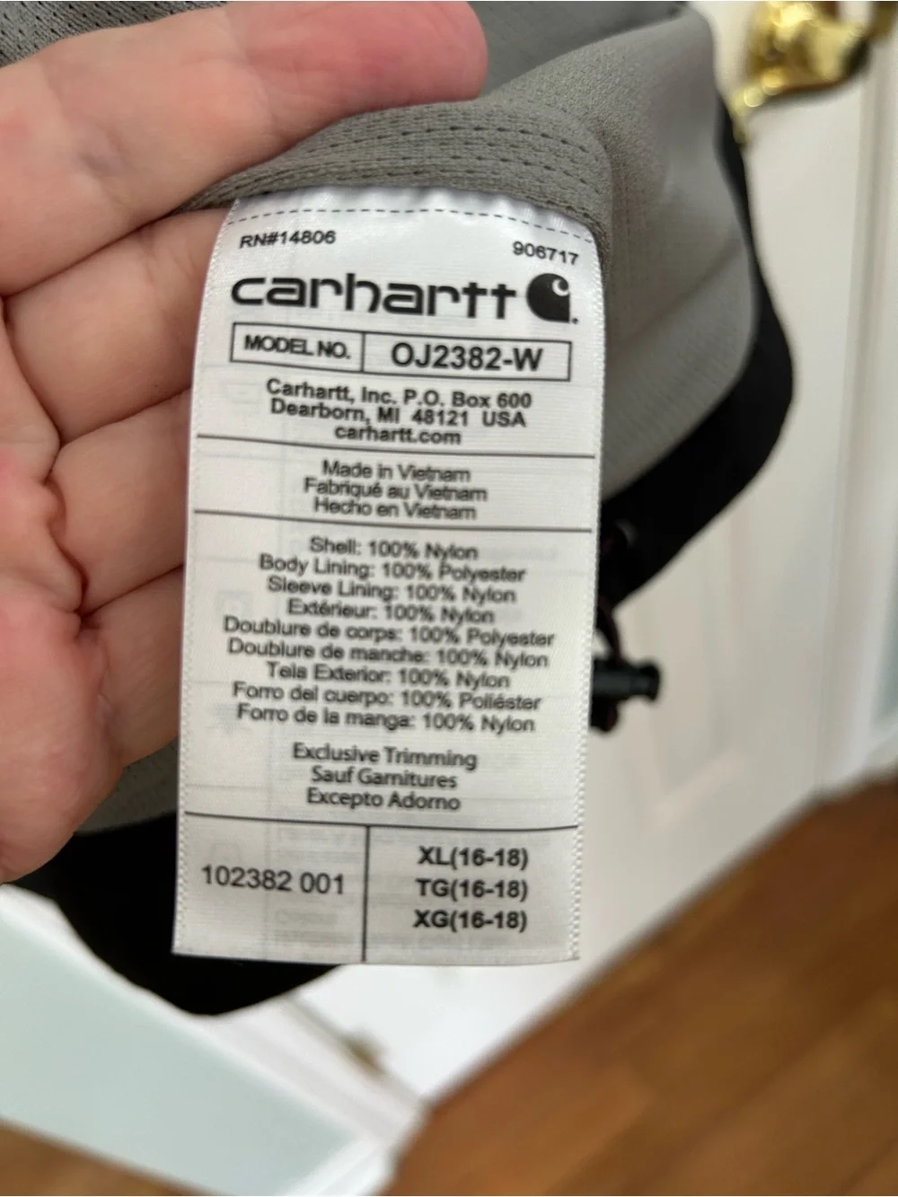 Carhartt durable black